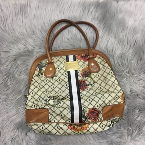 L.A.M.B. Handbags - L.A.M.B.  Shoulder Bag Marigold Print